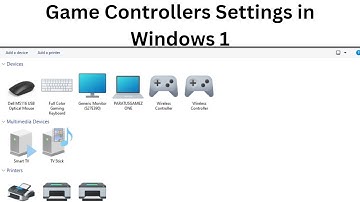 How to reach your gaming controller settings in Windows 11