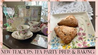Tea Party Prep &amp; Baking