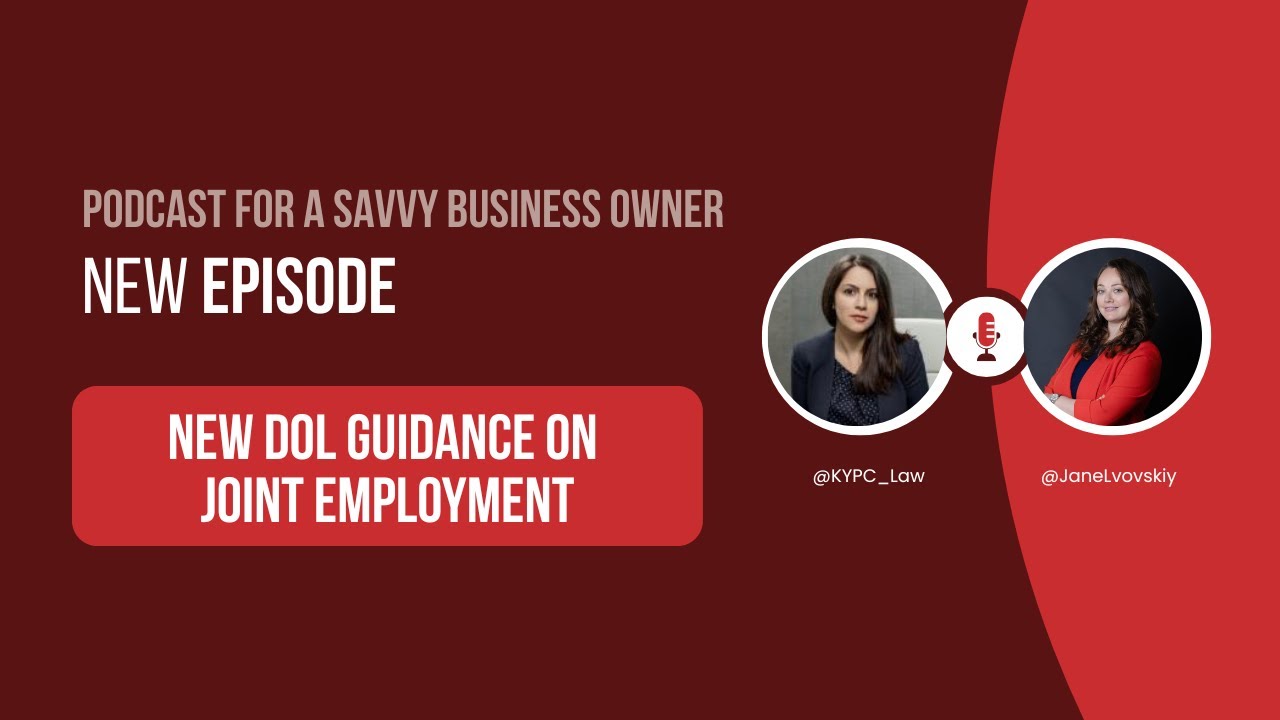 New DOL Guidance on Joint Employment