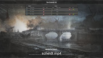 Company of Heroes: Back to Basics v4.1 - 2vs3 Cpu (Brutal) - Map : Map : The Scheldt
