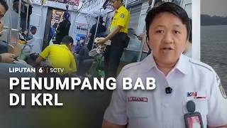 Penumpang BAB Di KRL | Liputan 6