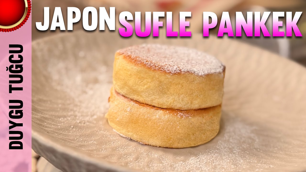 Japon Sufle Pankek Tarifi 🇯🇵 | DİYET BOZMAK İÇİN MÜKEMMEL TERCİH | Chef Duygu Tuğcu