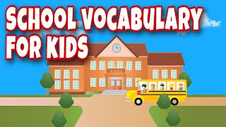 School vocabulary for kids | Learn English for kids with Novakid 0+