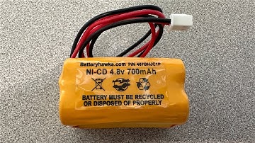 Battery Hawk Battery Replacement for Emergency Exit Lights