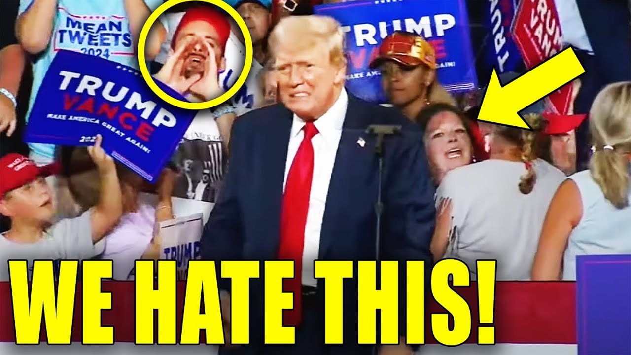BOOS ERUPT as Trump Rally Takes TURN FOR THE WORST!