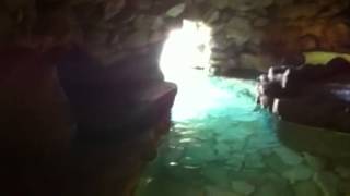 Inside the Grotto at the Playboy Mansion