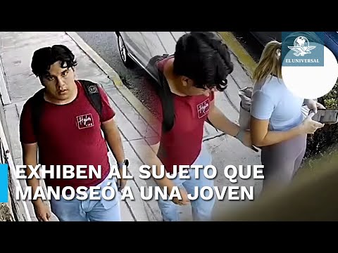 Jovencita sufre acoso sexual afuera de su escuela