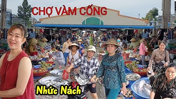 Gặp Cô gái quá Đẹp tại Chợ Vàm Cống - Lấp Vò Đồng Tháp, Bà con ai cũng kêu than mua bán ế ẩm 