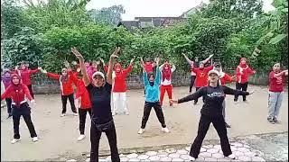 TITANIC VERSI KOPLO cover erni Dianita senam peregangan oleh emak' RT