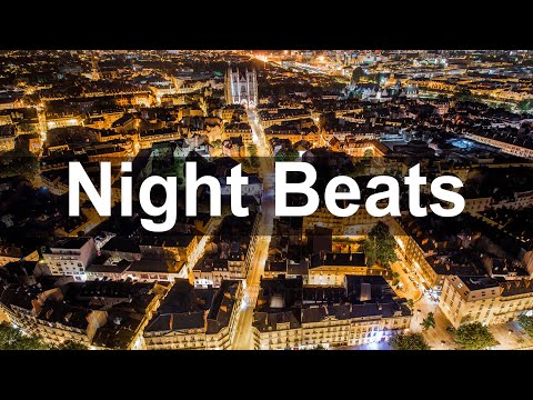 Night Beats - Smooth Jazz Beats - Chill Out Jazz Music with Paris Roofs Background