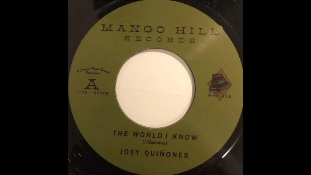 Joey Quiñones The World I Know YouTube