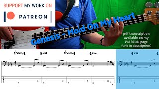Download Lagu Genesis - Hold On My Heart (Bass cover with tabs) MP3