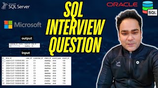 Microsoft SQL Interview Question (Medium Level) | Find the Company with Most Desktop-Only Users
