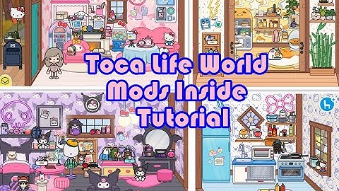 Toca Life World Mods Tutorial | Mods Inside on PlayMods App🥰