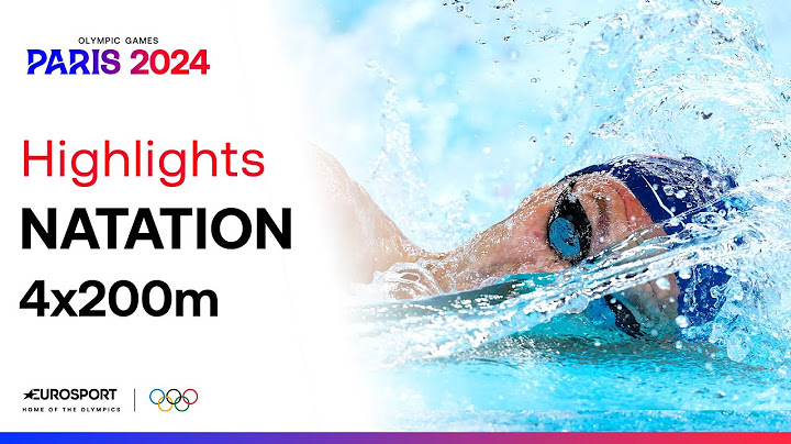 JO PARIS 2024 - L'immense dernier relais français sur le 4x200m