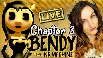 Bendy and the Ink Machine CHAPTER 3 (Full Gameplay - Alice Angel is Finally Here!!)