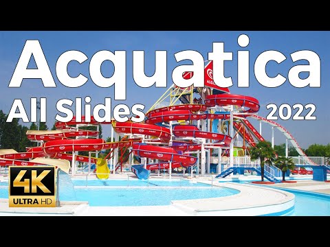 Acquatica Waterpark 2022, Milan , Italy All Slides