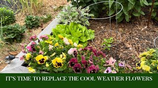 It's Time To Replace Those Cool Weather Flowers!!