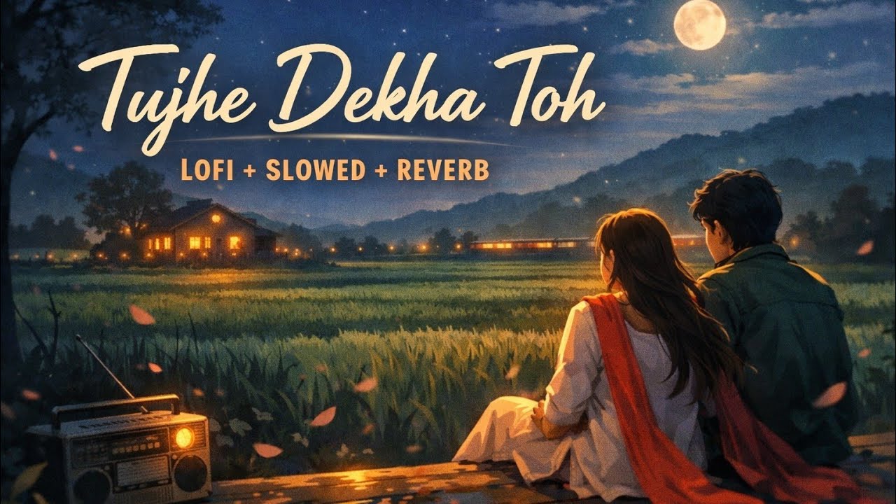 TUJHE DEKHA TOH LOFI SLOWED REVERB ll HINDI BOLLYWOOD SONG ll LOFI VIBES 