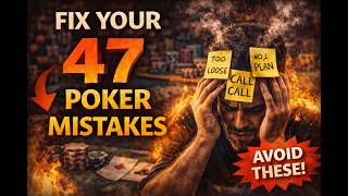 How To Fix Your TOP 47 Poker Mistakes Wealth