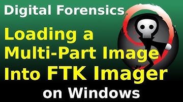 FTK Imager - Loading a multi-part disk image