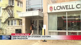 UW-Madison students make their voices heard as most vote for the first time