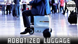 robot luggage