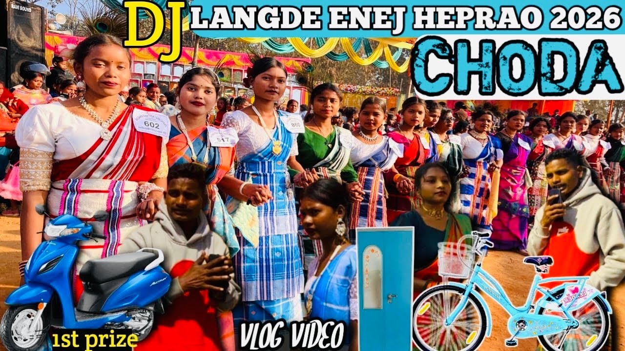 CHODA DJ LANGDE ENEJ HEPRAO||NEW SANTHALI VLOG VIDEO FULL 2026 