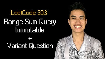 Bereiksomquery || Leetcode 303 || 1 variant die Big Tech vraagt