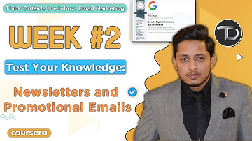 Test Your Knowledge: Newsletters and Promotional Emails | Think Outside The Inbox: Email Marketing