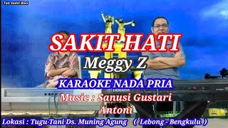 SAKIT HATI MEGGY Z REGGAE KARAOKE NADA PRIA