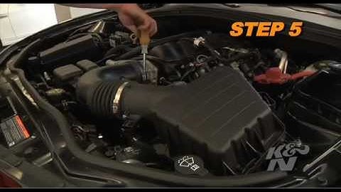 2010 - 2014 Chevrolet (Chevy) Camaro SS 6.2L K&N Air Intake Installation