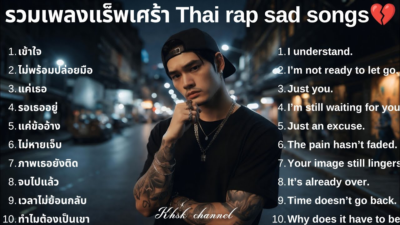 💔รวมเพลงแร็พเศร้า 2026 |83| แร็บไทย+อังกฤษ | ฉันเข้าใจแต่ฉันยังไม่พร้อมปล่อยมือ | emotional songs 