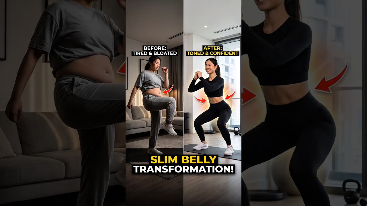 Lose Lower Belly Fat Fast 😳 Home Workout for Women #shorts #fitness #bellyfatloss #shortsfeed