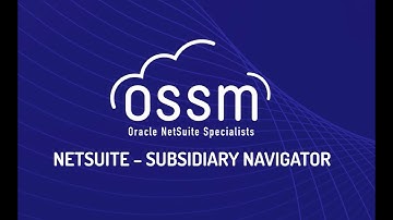 Take a look at our  tips on using the Subsidiary Navigator in NetSuite