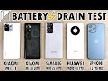 Xiaomi Mi 11 vs Mi 10 Ultra vs Note 20 Ultra vs Mate 40 Pro vs iPhone 12 Pro Max Battery DRAIN Test!
