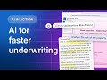 Underwriting risk assessments just got faster and smarter