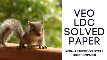 #25 VEO Previous Solved Paper | Kerala PSC | Easy PSC | VEO Previous Question Paper | LDC 2020 |