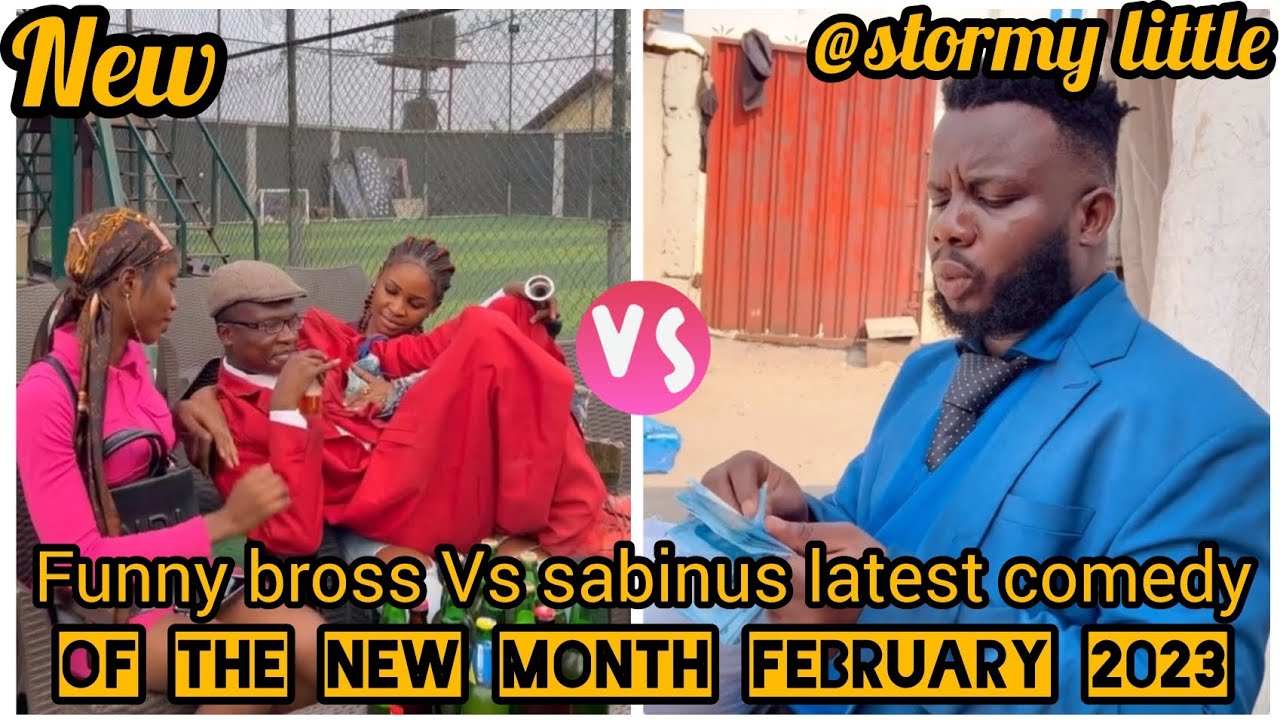 ⁣@stormylittle latest comedy of the month February 2023 funny bross Vs sabinus