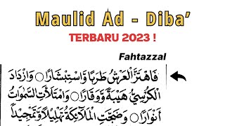 Ad - Diba’ Terbaru 2023 | Fahtazzal