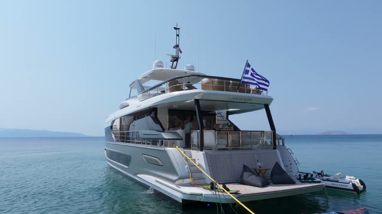 yachtan様　　専用　　(5／１０まで) ALADDIN SANE Yacht for Charter | 85' 4