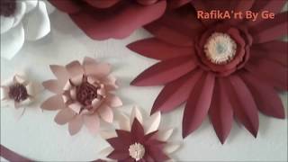 RafikArt Bricolo: comment faire une fleur (n°1) en papier