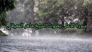 سورة الأعلى بصوت الشيخ ماهر المعيقلي/Surah Al-Ala