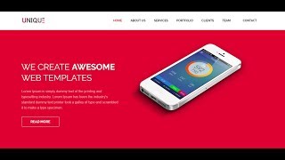 Laravel Tutorial Single page Website Development | Part 1