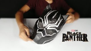How to build Black Panther mask from basic meterials