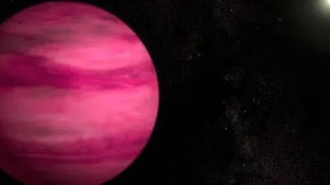 ¿Existe un planeta rosa?
