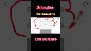 Brain Dots Game Level 110 #shorts #games #gamesshorts