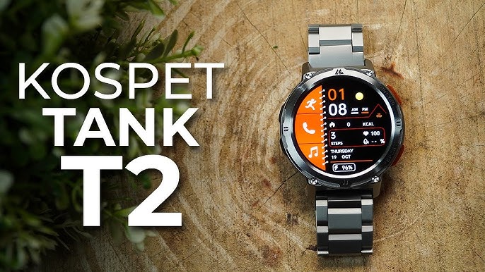 KOSPET TANK T2 Smartwatch Review - A Cheaper Alternative to Samsung Galaxy  Watch 6 