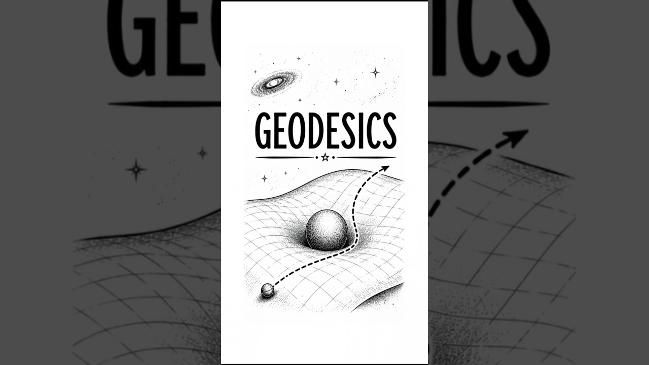 What is a geodesic in differential geometry #shorts