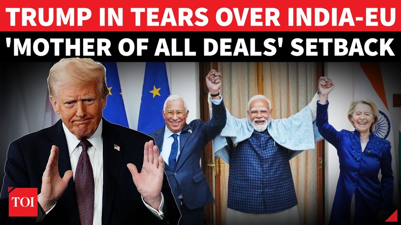 'We Sacrificed More, And You Chose India?': Furious U.S. BLASTS India-EU Trade Deal; Besse